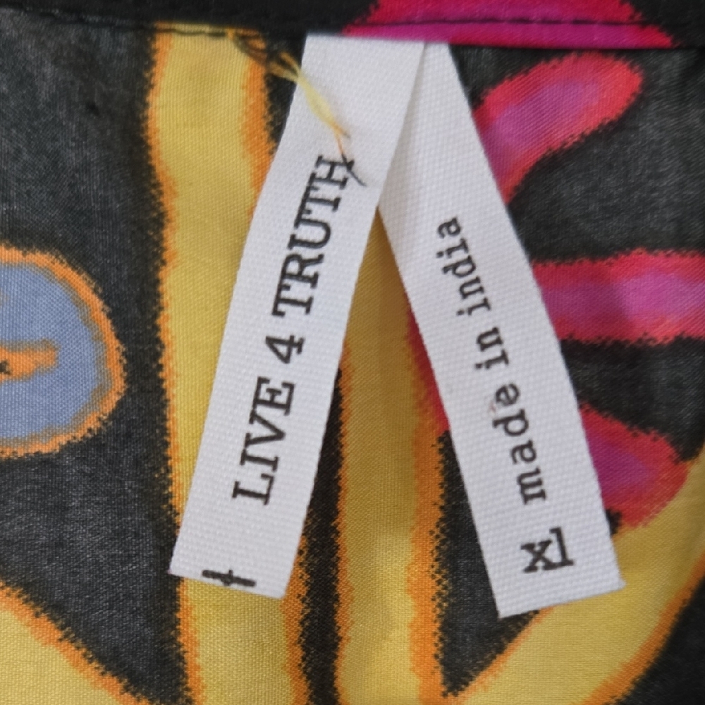 Live 4 Truth Multicolor Graphic Shirt Dress - Picture 2 of 3